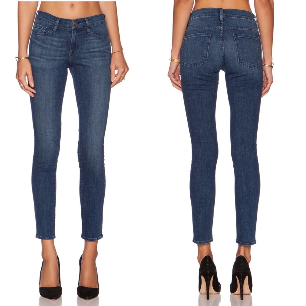 Frame Denim 'Le Skinny de Jeanne' Crop Jeans 25